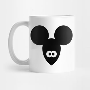 Maus Icon / Mouse / Souris / Ratón / Topo / Rato (Black) Mug